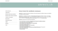 Desktop Screenshot of anresis.ch